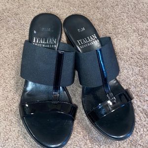 Italian shoemakers size 7 1/2 with heel